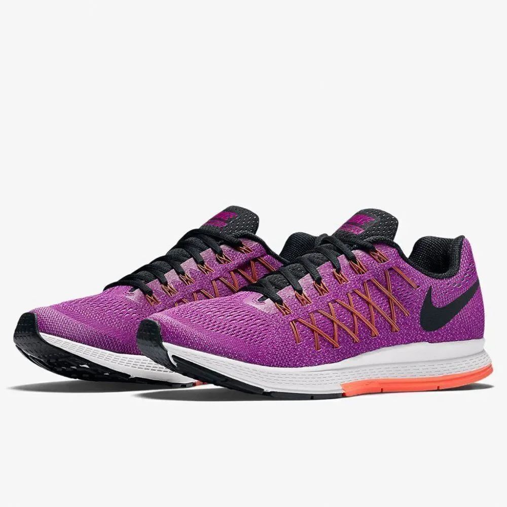 NEW Nike Air Zoom Pegasus 32 749344-500 Womens 10 US 42 EUR Purple Magenta